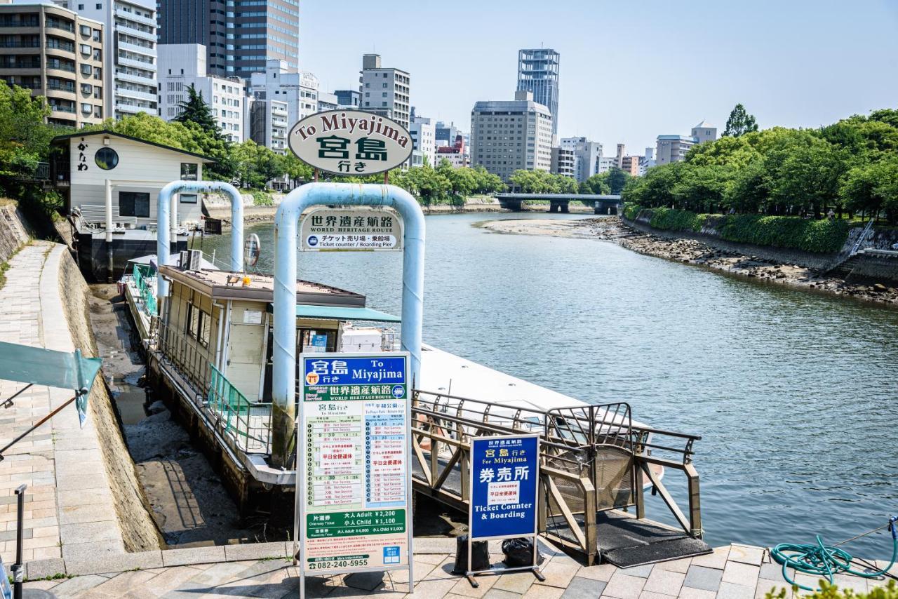 Cocostay The Peace Memorial Park ココステイ平和記念公園 Excellent Location Overlooking Peace Park! Хиросима Экстерьер фото